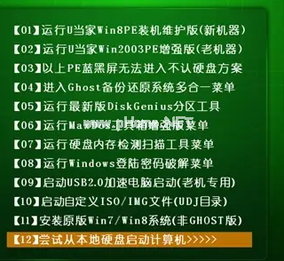 圖文詳解u盤啟動設置